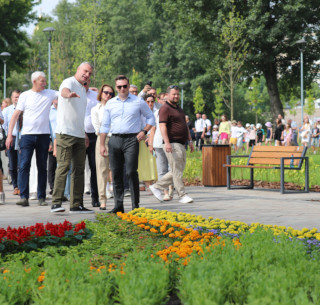 In Kyiv was opened Vilnius Square with Lithuania Footbridge on 23.06.2026