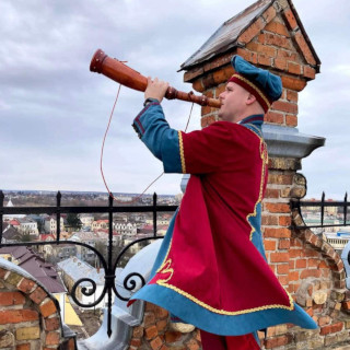 Lutsk Town Crier Andriy Yedinak