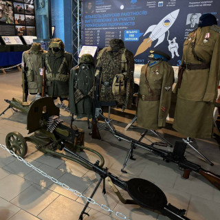 Exhibition Uniforms and Weapons of World War II opened in Poltava Aviation Museum