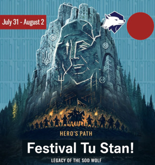 Festival Tu Stan will be held on 31.07 - 02.08.2026 in Tustan, Carpathians