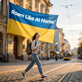 Ukraine Roam Like At Home from 01.01.2026 for International Tourists