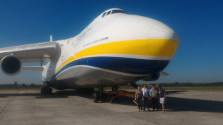 Antonov AN-124 Ruslan UR-82073 successfully flew from Kyiv to Leipzig