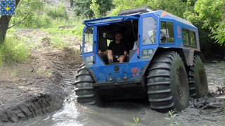ATV Sherp Test Drive - new activity in Kiev for Fans of Real Extreme | Ukrainian Bully
