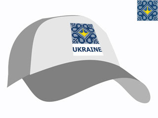 Ukraine Souvenir Cap | Inscription Ukraine