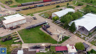Pobuzke Sights - Museum of Strategic Missile Forces - Helicopter View