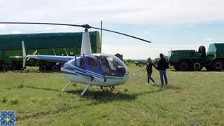 Missile Museum Helicopter Tour  from Kyiv by helicopter Robinson R44