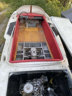 Hydrofoil Volga 70 - Engine and Gearbox