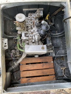 Hydrofoil Volga 70 - Engine and Engine Compartment