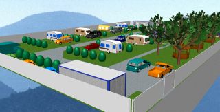 Investment Project Kiev Campsite | Ganeral view