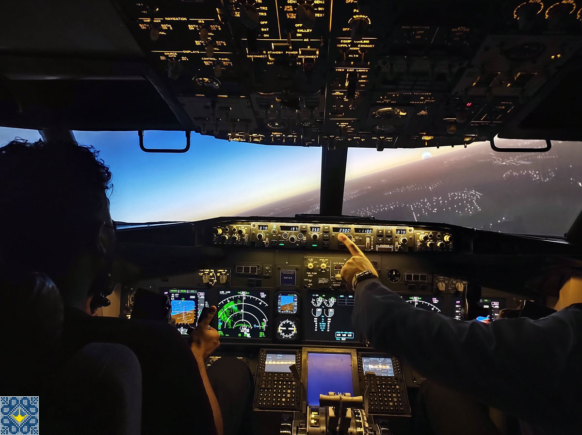 Boeing 737 Flight Simulator Experience