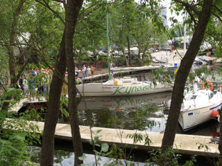 Circumnavigation of Ukrainian sail boat Kupava 3