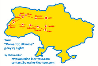 Ukraine Tour | Tour Romantic Ukraine | Itinerary, Sights, Attractions and Map