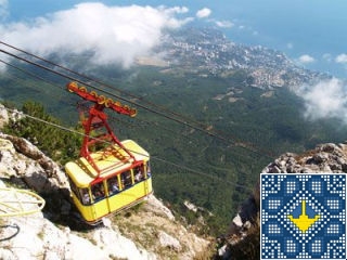 Ukraine Mishor Sights - Ai-Petri Cable Car