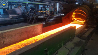 Metallurgical plant ArcelorMittal Kryvyi Rih tour - Wire rod production line