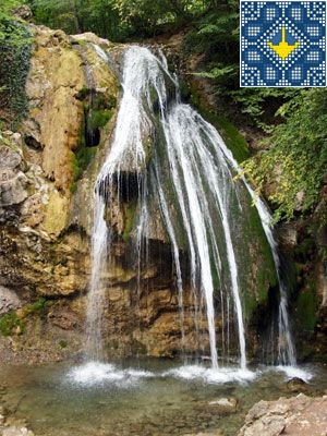 Ukraine Heneralske Sights - Dzhur-Dzhur Waterfall