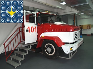 Kiev Sights | Experimentanium | Museum of Science and Technology | Firefighter Truck