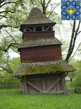 Kuhaiv Sights | Wooden Church of Epiphany (1693)