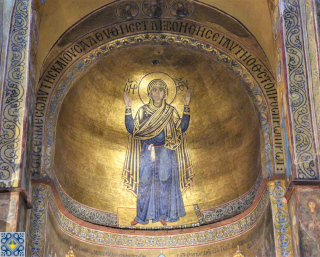 Kyiv St. Sophia Cathedral - Oranta Mosaic