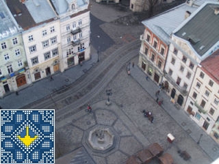 Lviv Sights | Market Square (Rynok Square) | UNESCO World Heritage | South Corner