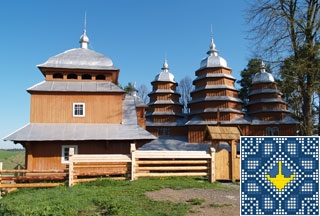 Matkiv Sights | Wooden Church of Synaxis of Blessed Virgin Mary (1838) | UNESCO World Heritage