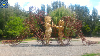 Sculpture LOVE of Alexander Milov is installed in Odessa