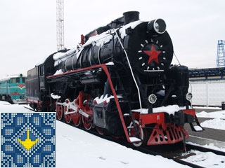 Kiev Sights | Railway Transport Museum | Locomotives and Wagons