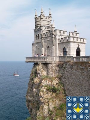 Ukraine Yalta Sights - Swallow's Nest Castle - Lastochkino Gnezdo